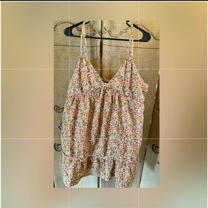 Floral tank dress